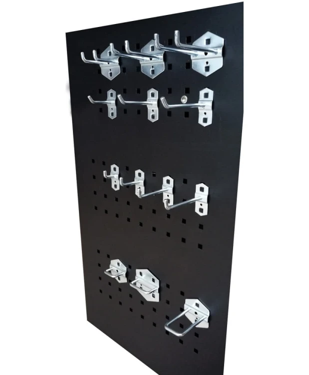 Haczyk do ścianki perforowanej, uchwyt 4cm x 2,5cm FR3937