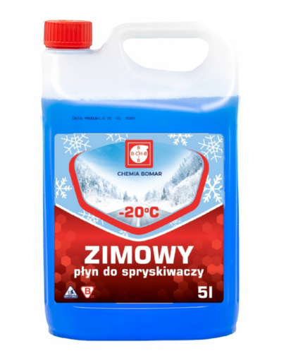 Płyn zimowy do spryskiwaczy dla firm Bomar 5L