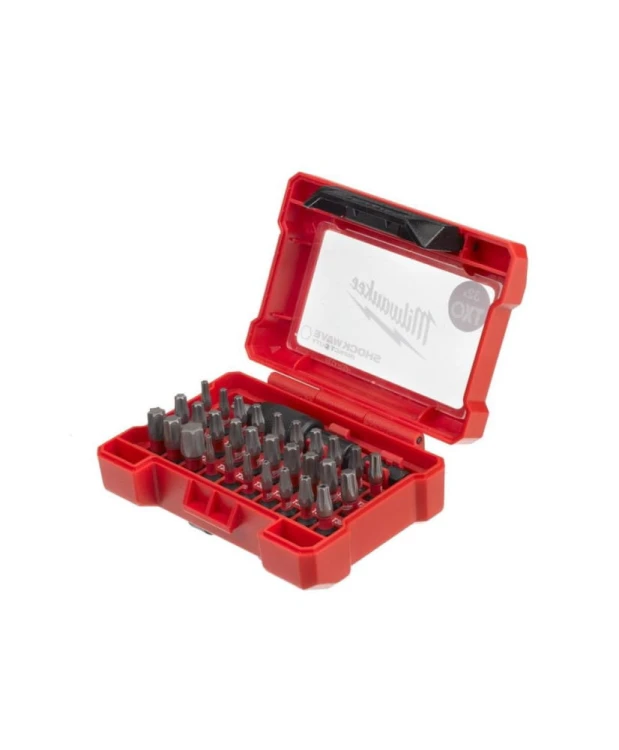Zestaw bitów udarowych Shockwave do śrub Torx, TX10 - TX50, TX BO7 - TX BO25 (32 szt.),  Nr kat. 4932471586