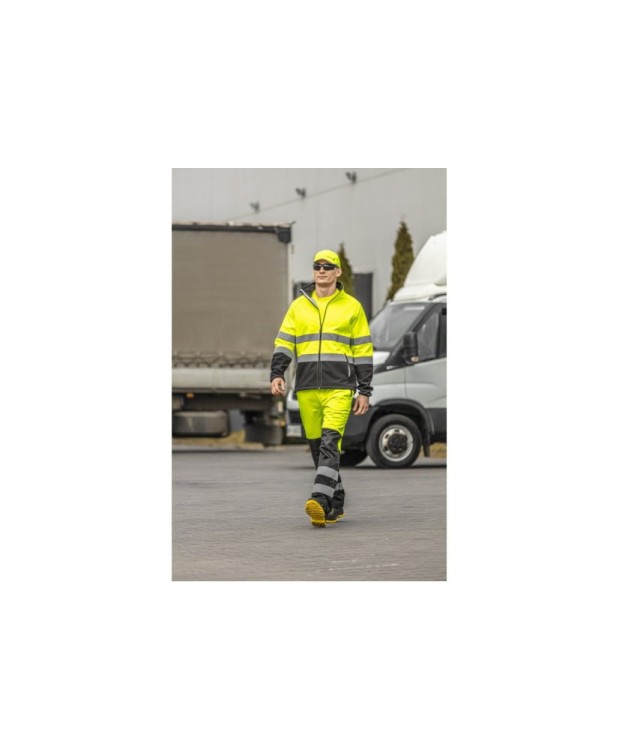 EXTER kurtka ostrzegawcza softshell żółta L (52) HT5K335-L (1A)