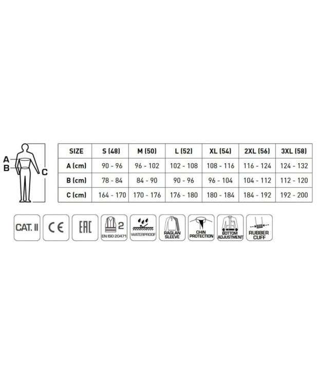 EXTER kurtka ostrzegawcza softshell żółta M (50) HT5K335-M (1A)