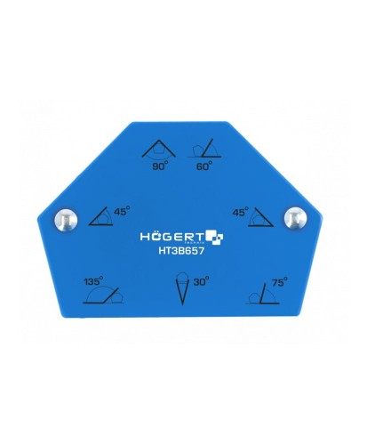 Hoegert MAGNETYCZNY KĄTOWNIK SPAWALNICZY HT3B657 11,5 KG (23D)