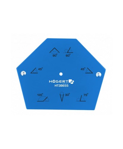 Hoegert MAGNETYCZNY KĄTOWNIK SPAWALNICZY HT3B655 30 KG (23D)