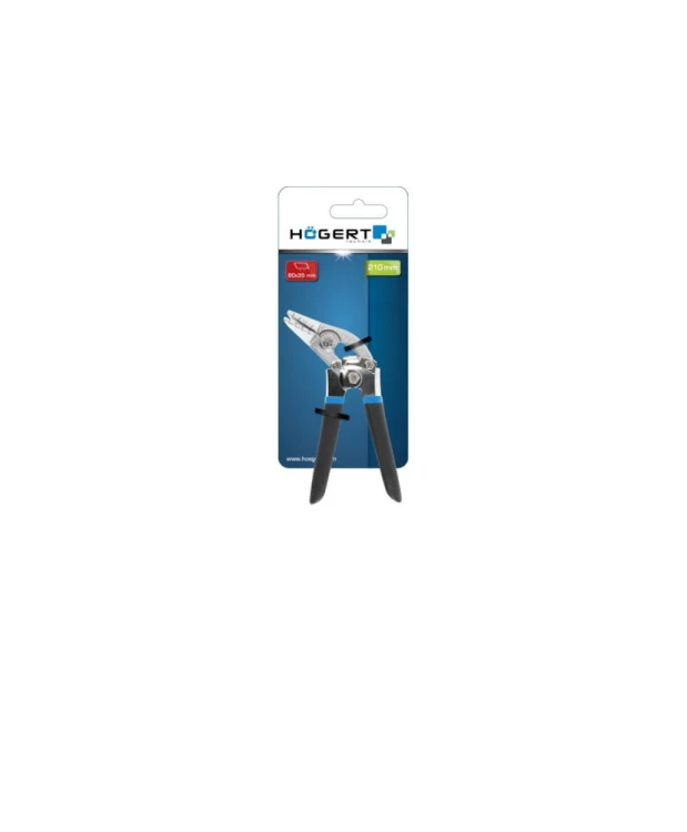 Hoegert Szczypce do kształtowania profili, odgięte 80x35mm HT1P392 (23E)