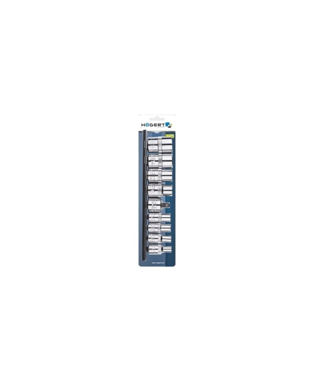 Zestaw nasadek torx 9 szt., 1/4″: E5-E8, 3/8″: E6-E16, CrV HT1A884 (2D)