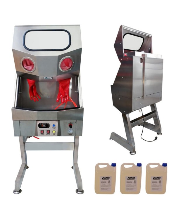 Myjka warsztatowa z podgrzewaniem + płyn 15l FR8013