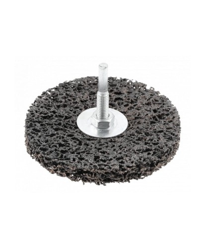 Ściernica tarczowa z włókniny  Ø100 mm z trzpieniem 6 mm  HT8D195  (25D)(S18)