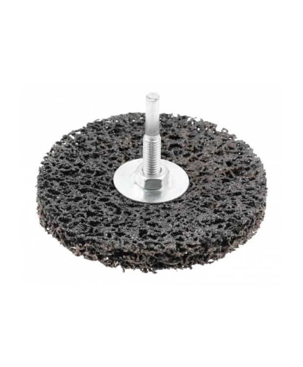 Ściernica tarczowa z włókniny  Ø100 mm z trzpieniem 6 mm  HT8D195  (25D)(S18)