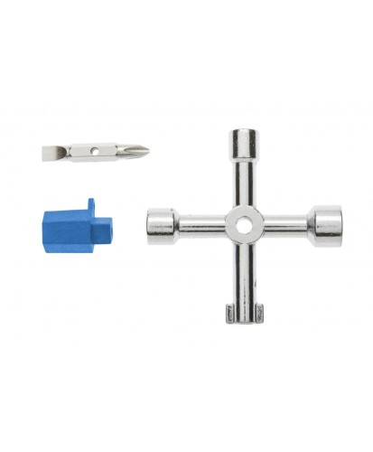 Kluczyk uniwersalny do szafek, 9 końcówek HT1W761 (27D)