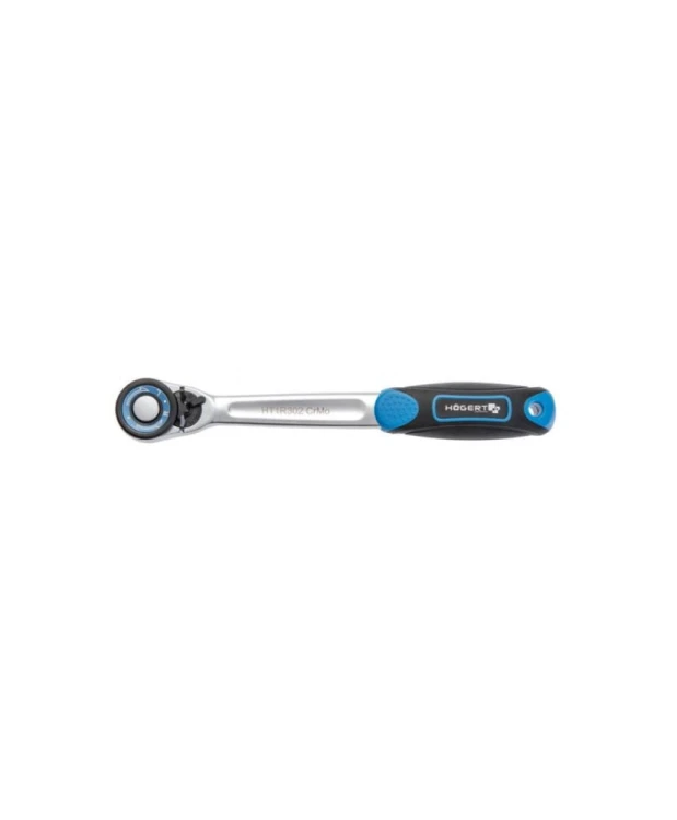 Grzechotka prosta 1/2″, 72 zęby, CrMo HT1R302 (4B)