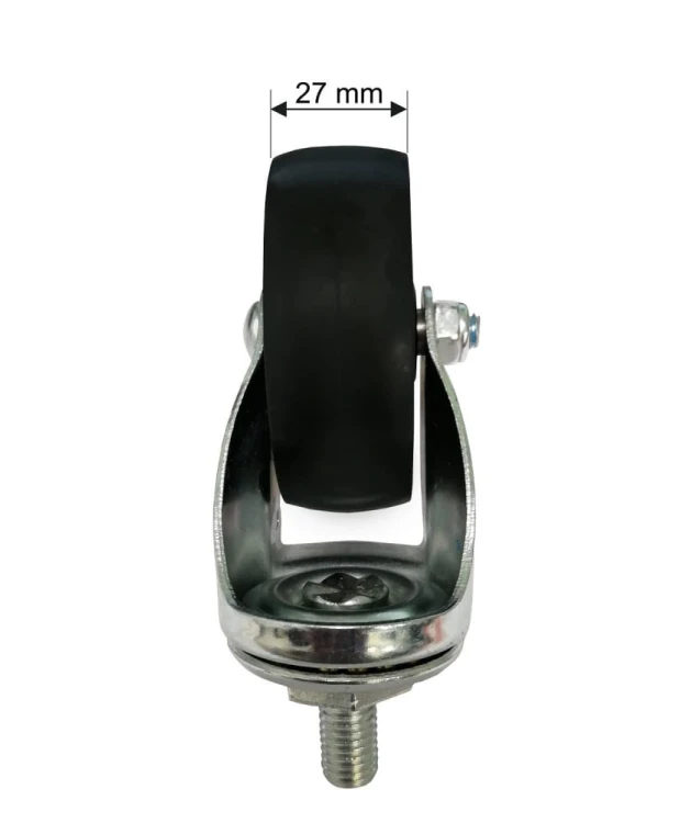 Koło skrętne łożyskowane uniwersalne o średnicy 75mm FR3201