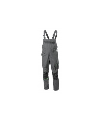 Spodnie robocze LEMBERG ogrodniczki ochronne ciemne szare 2XL (56) HT5K801-2XL (1A)