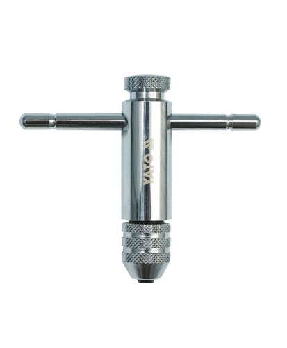 Pokrętło typu T do gwintowników M5-M12 z grzechotką  YT-2990  (S42)