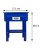 Myjka warsztatowa niebieska 80l FR8000 + spryskiwacz Farys