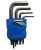 Zestaw kluczy imbusowych i torx, krótkie, typ L FR1809 + FR1813