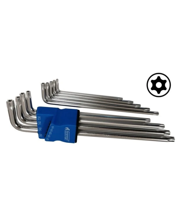 Zestaw pokręteł Torx + Zestaw kluczy imbusowych, Extra długie, Typ L FR1815 + FR1805