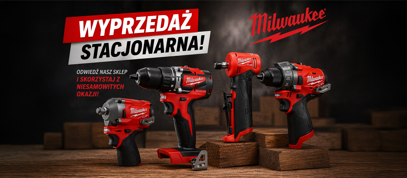 MILLWAUUKE WYPRZEDAŻ  STACJONARNA