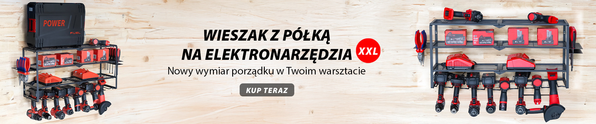 Wieszak na elektronarzędzia XXL