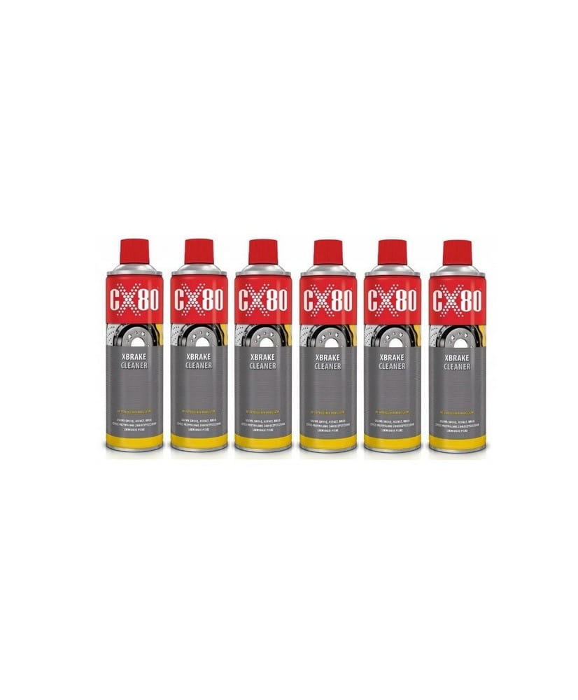 Xbrake Cleaner Zmywacz do czyszczenia hamulców 600ml 6 sztuk GTU-02