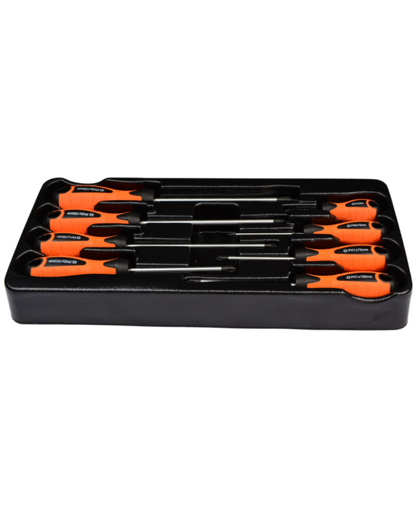 Wkład do szafki  Zestaw wkrętaków krzyżakowych zestaw 8 szt. FARYS FR1842