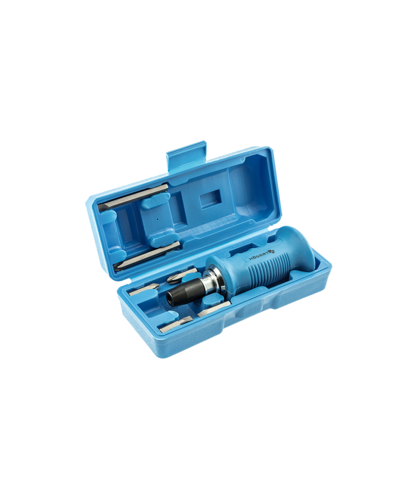 Wkrętak udarowy 1/2'' z końcówkami HT1S077  (3C)