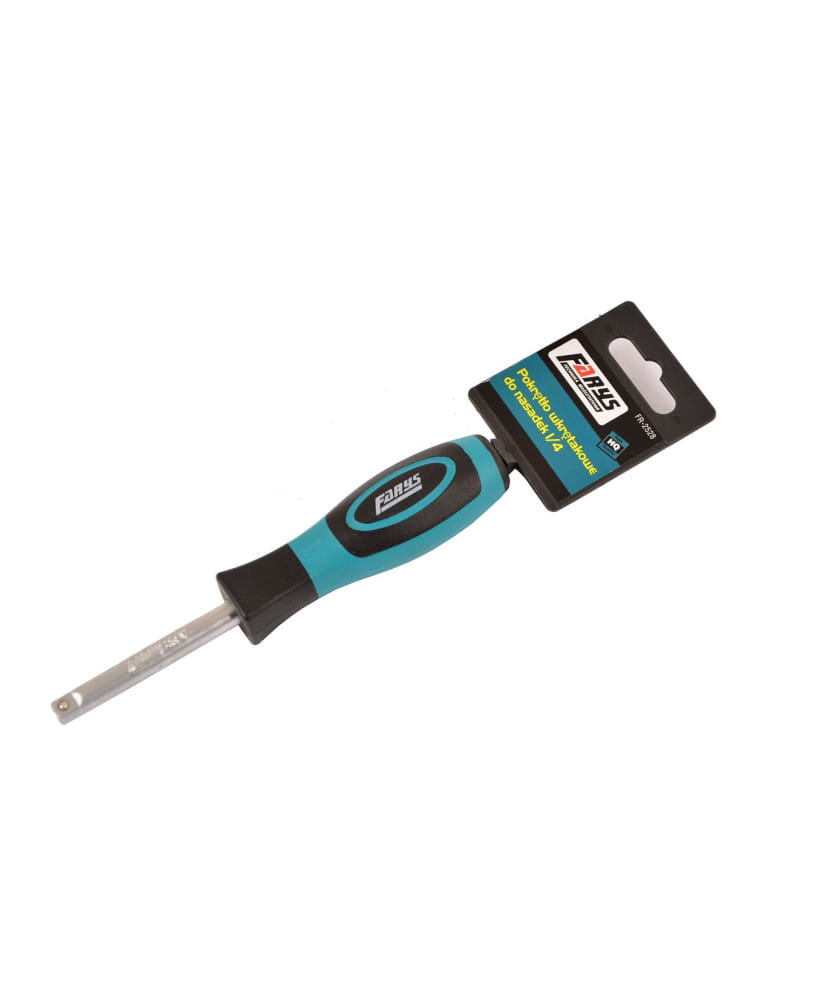 Pokrętło wkrętakowe 1/4" z rękojeścią FR2528