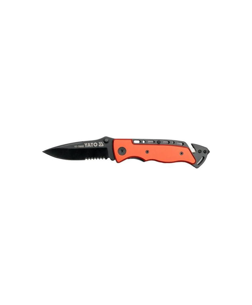 NÓŻ SKŁADANY RATOWNICZY 200MM YT-76052 (S)