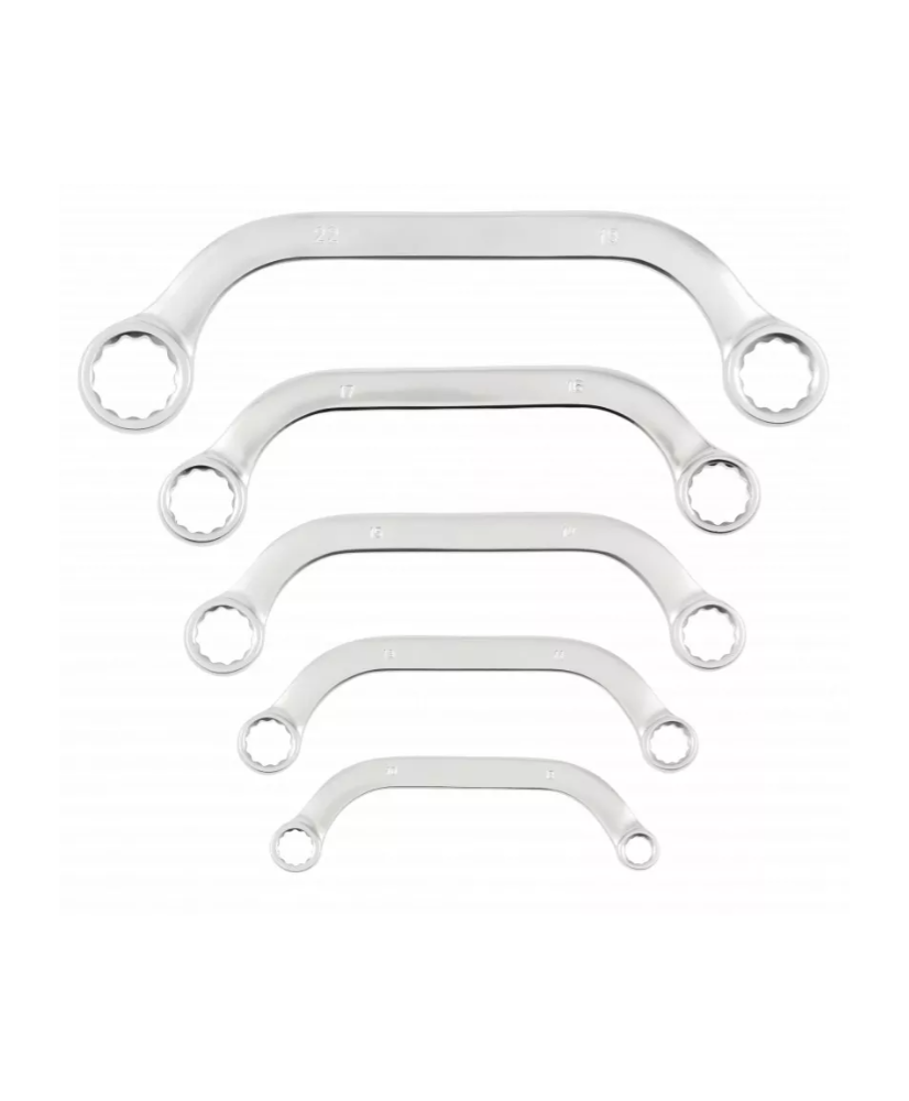 Klucze oczkowe typu “C” 5 szt. HT1W599 (15D)(S16)