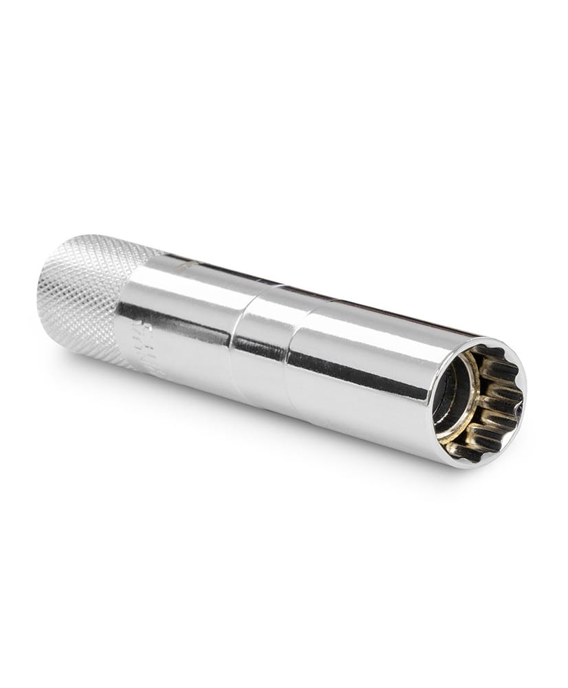 Nasadka klucz do świec 14mm 3/8 cienkościenna z magnesem FR2396