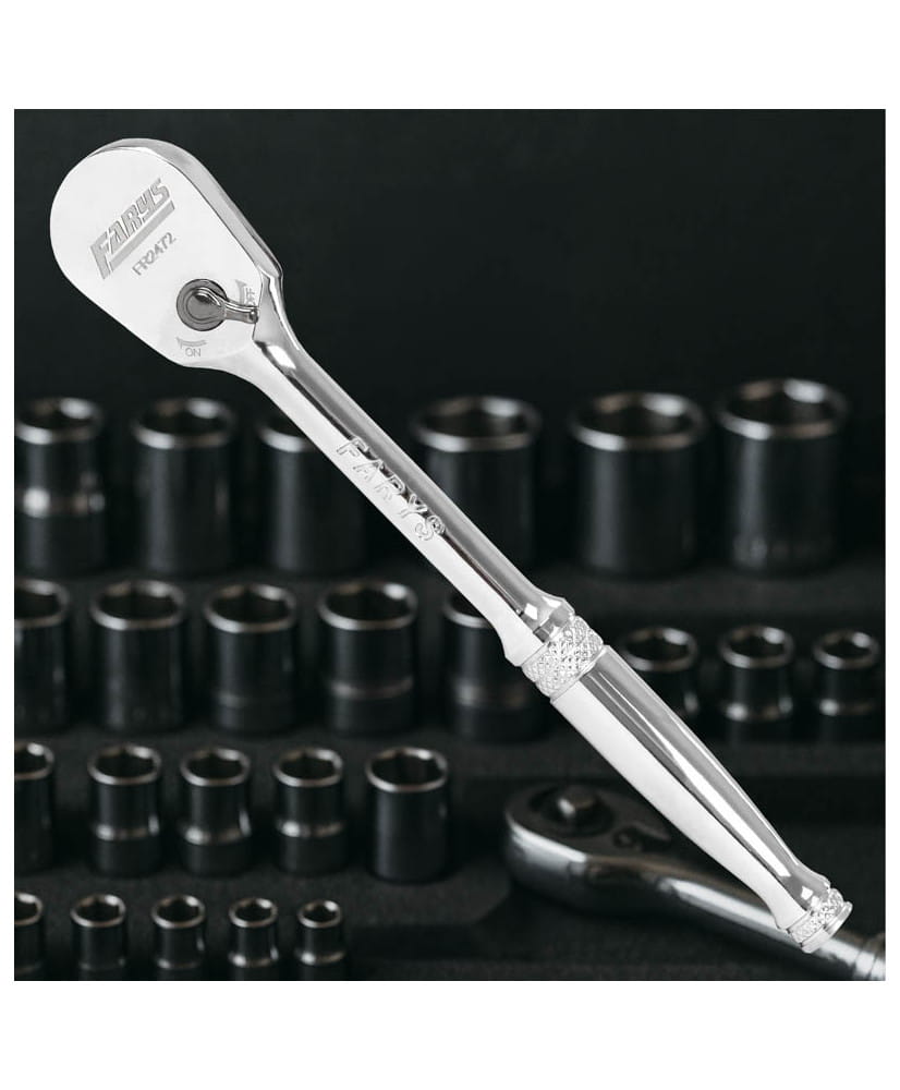 GRZECHOTKA do nasadek prosta mocna 1/4″ 90 zębów FR2472