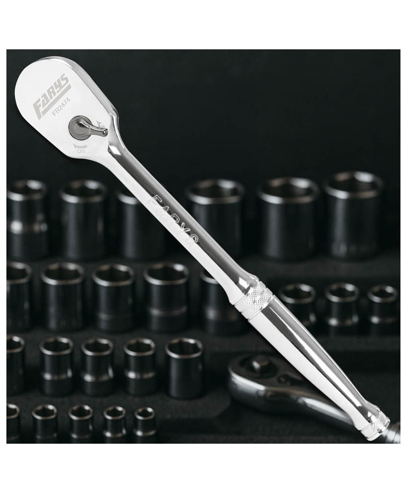 GRZECHOTKA do nasadek prosta mocna 1/2″ 90 zębów FR2474