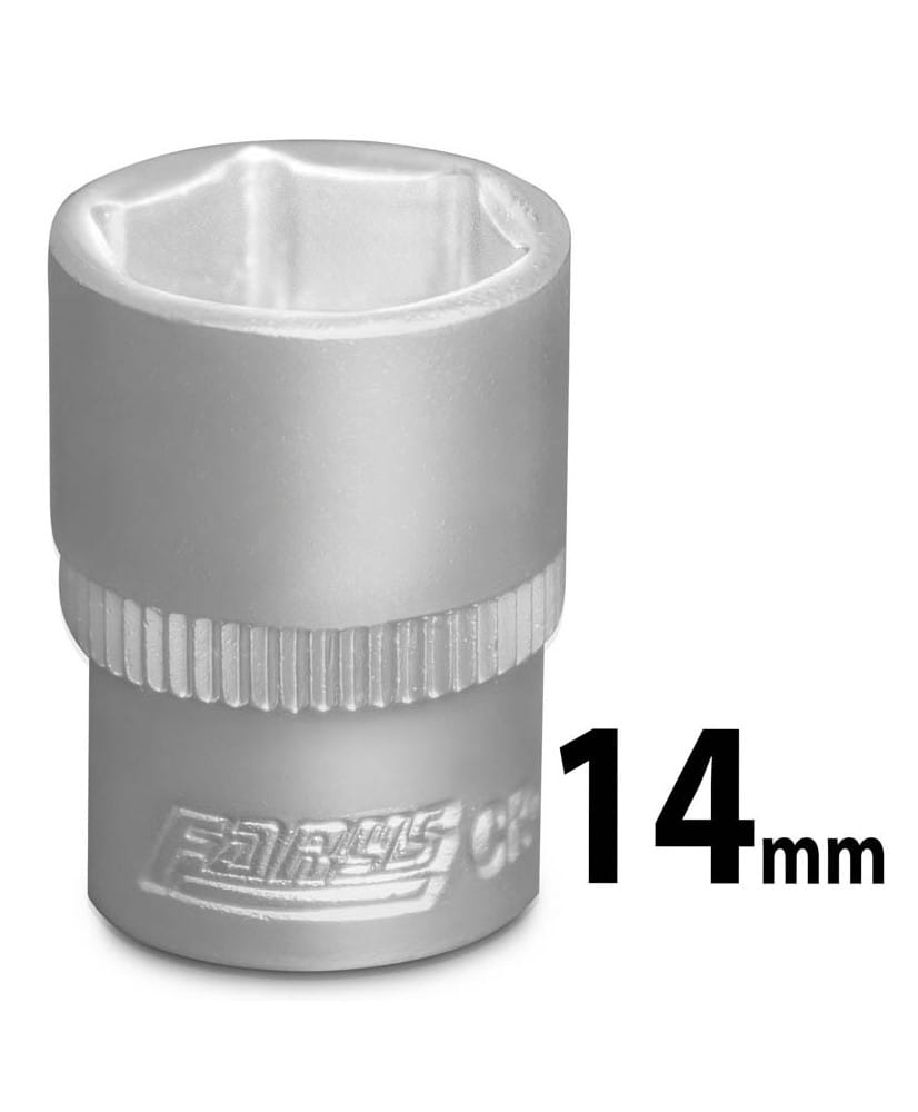 Nasadka 14mm 1/4"  sześciokątna krótka FR1414