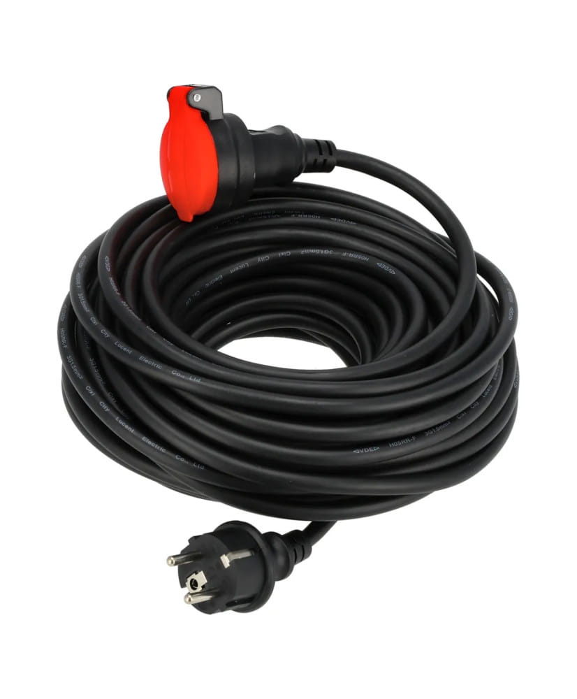 SCHMITH Przedłużacz gumowy 3x1,5mm 10m