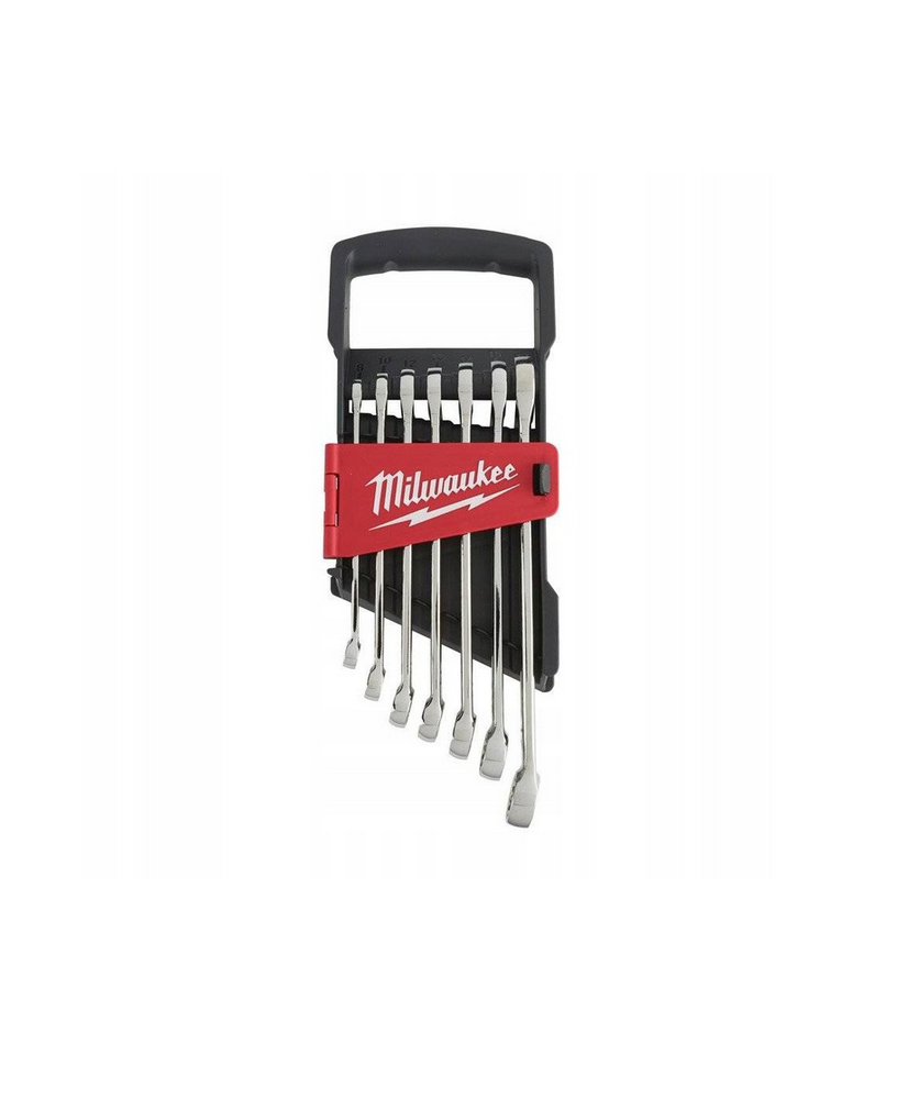 Klucze płasko-oczkowe 8-17 MAXBITE Zestaw 7szt. Milwaukee 4932464257