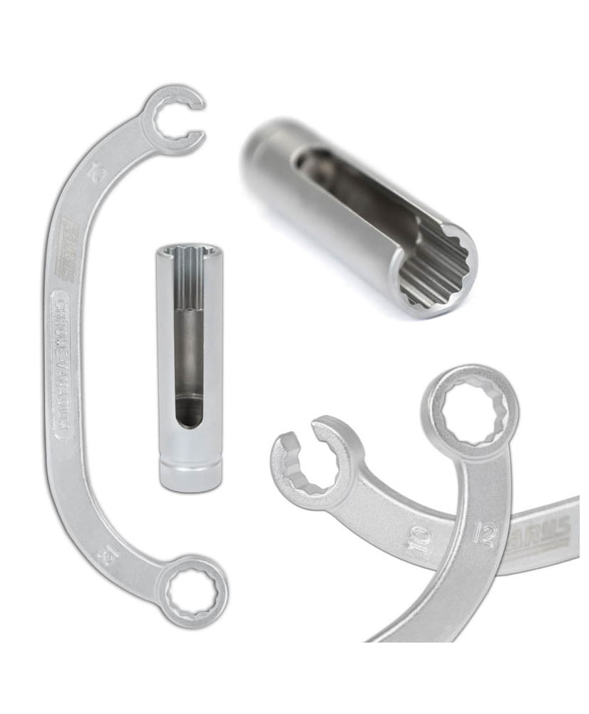 Zestaw do regulacji turbosprężarki VAG - Klucz płasko-oczkowy 10x12mm, Nasadka 1/4'' FR2321