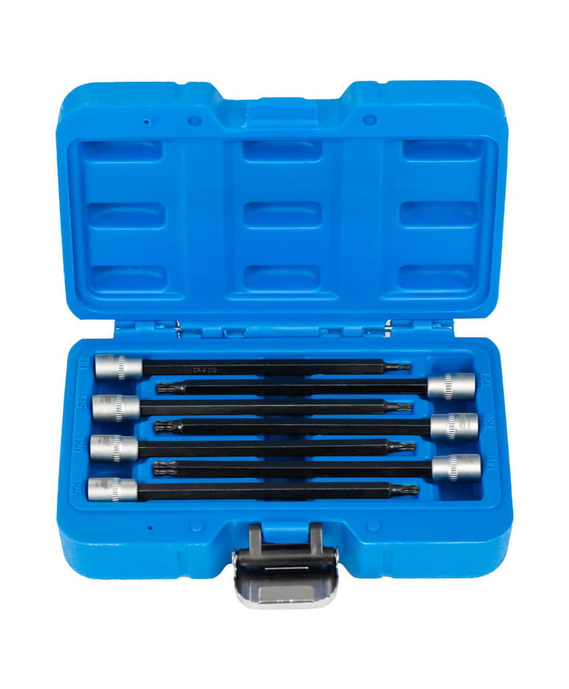 Zestaw Kluczy Trzpieniowych Torx 1/4''  T10 - T40 130mm 7szt. Farys FR2311