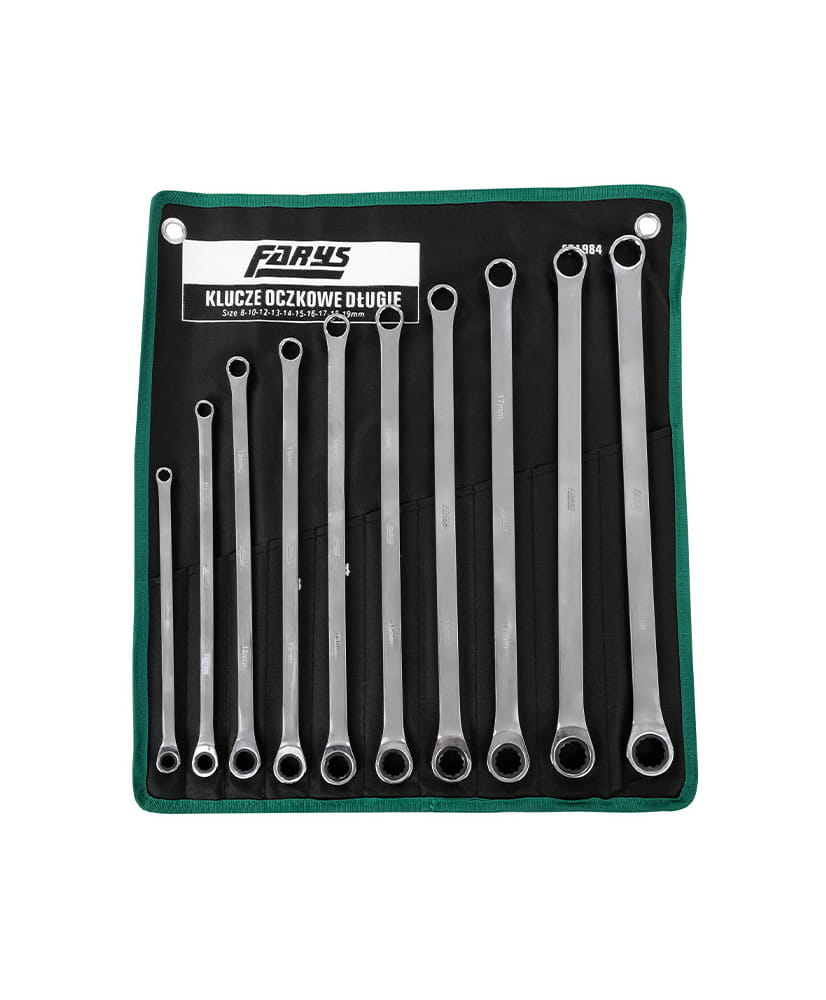 Klucze oczkowe długie do napinaczy 8-19 FR1984