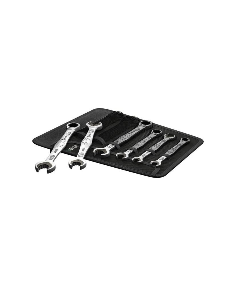 Zestaw kluczy płasko oczkowych z grzechotką Wera Joker (S2)