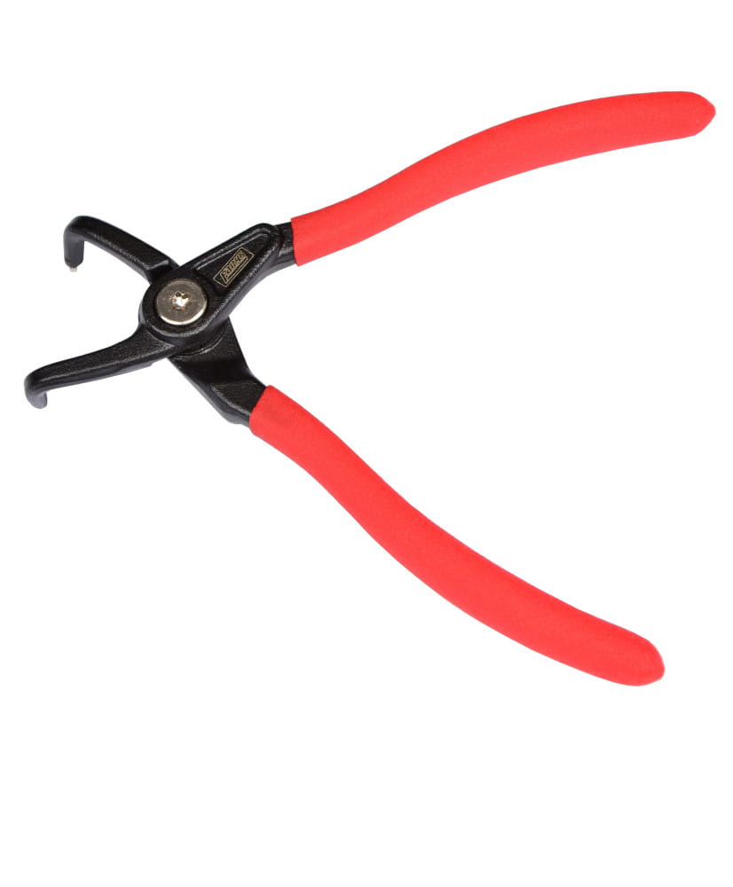 Szczypce do pierścieni segera 170 mm odgięte FR4628