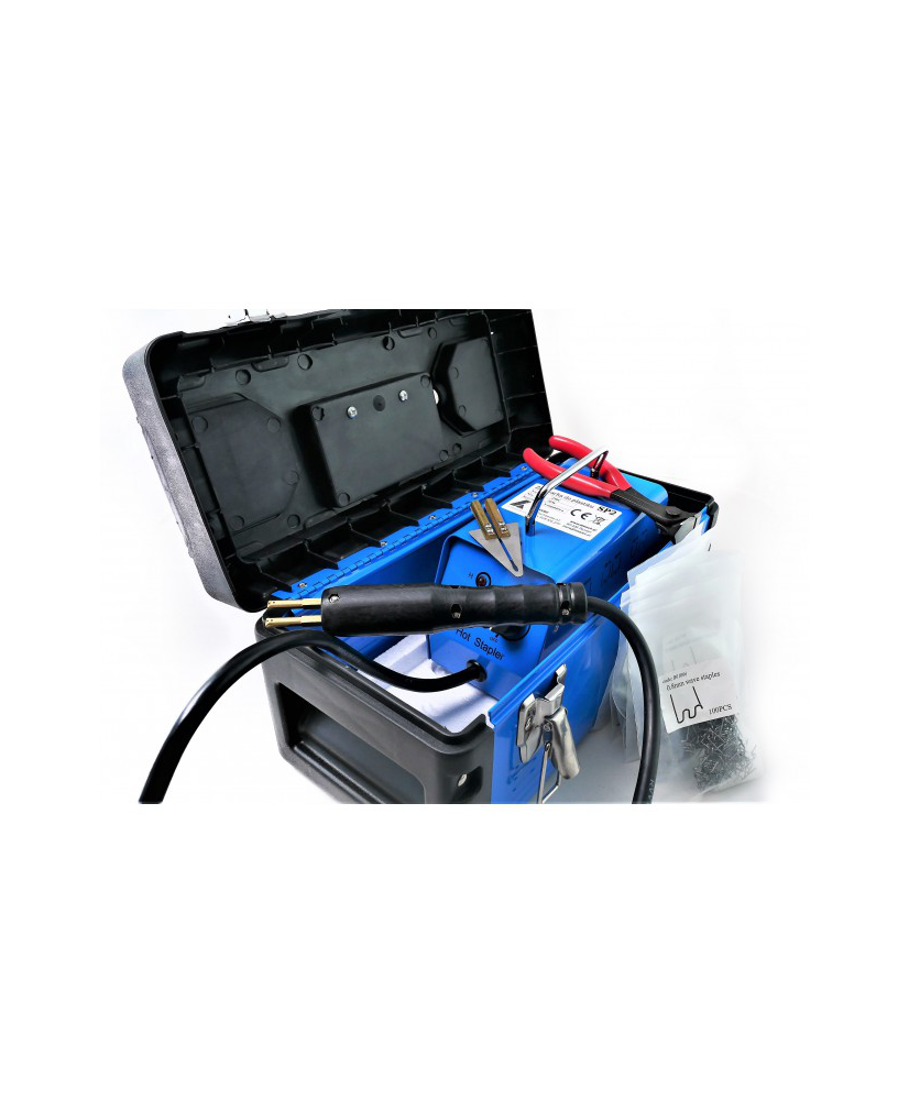 Zszywarka do plastiku SP2 + zszywki walizka grot (spawarka)