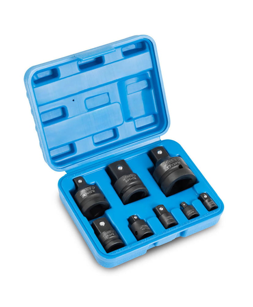 Zestaw redukcje udarowe 1/4,1/2, 3/4, 3/8,1cal 8el FR2345
