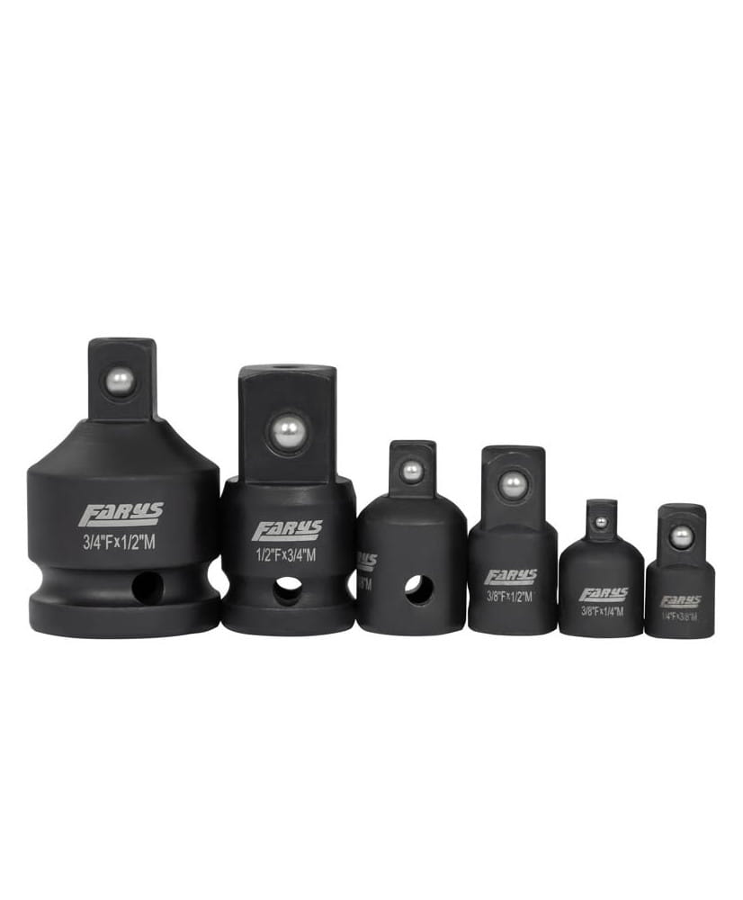 Redukcje udarowe udarowa 1/4, 3/4, 1/2, 3/8 6el Farys FR2346