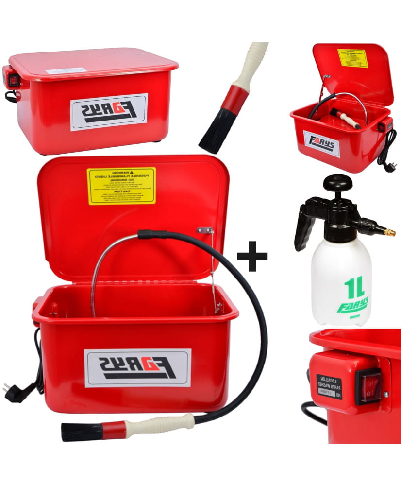 Myjka warsztatowa elektryczna 13l + spryskiwacz FR8002