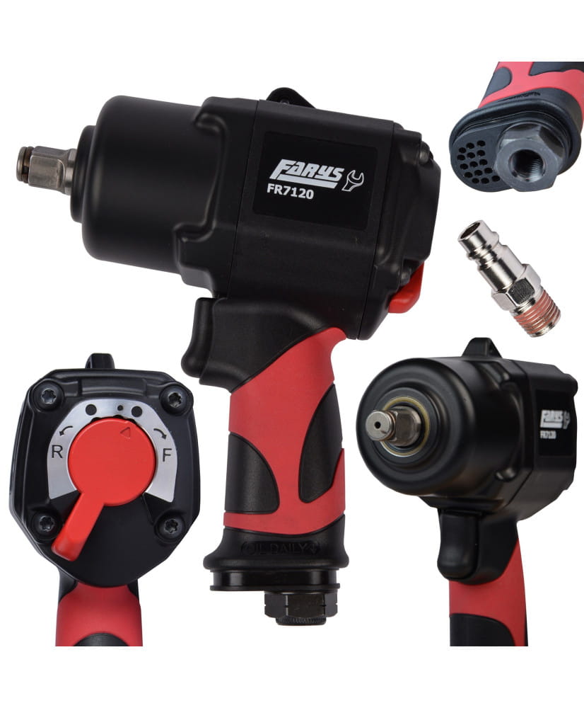 Klucz pneumatyczny udarowy 1/2" 1356Nm FR7120