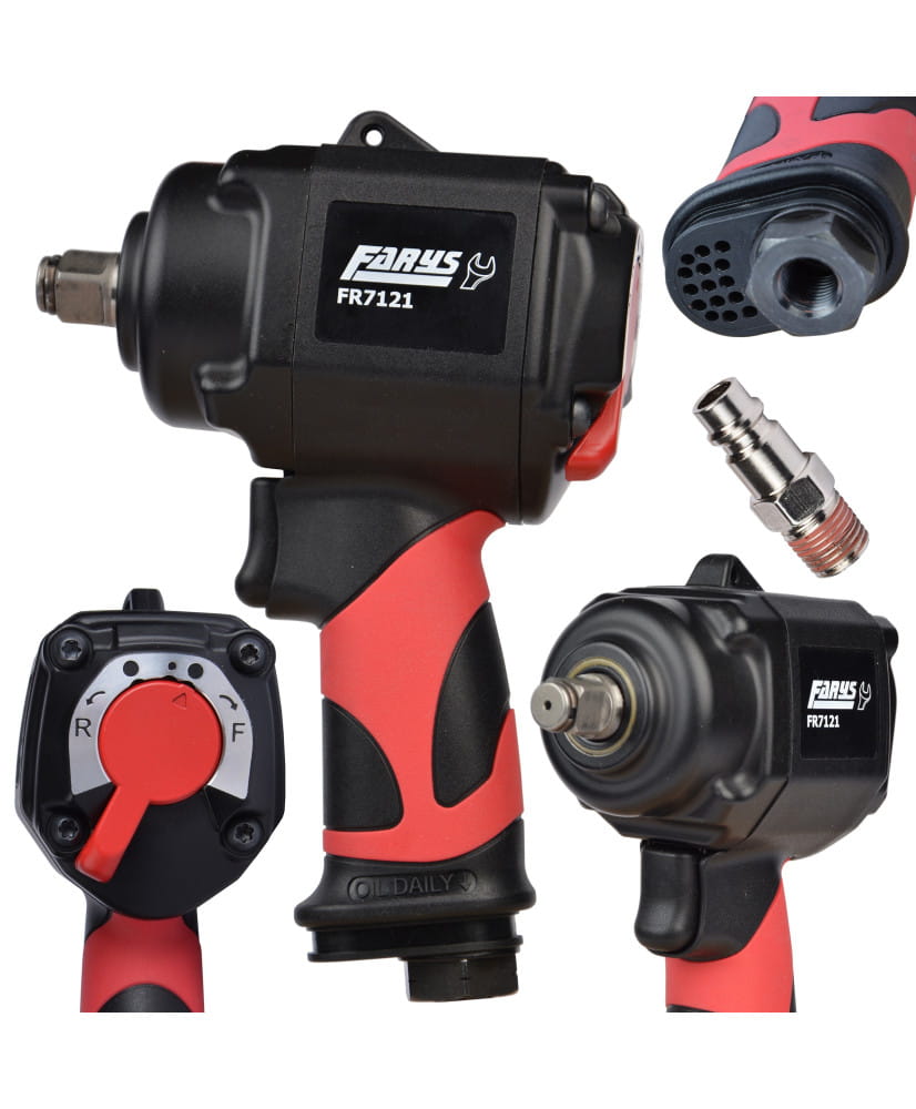 Klucz pneumatyczny udarowy 1/2" 678Nm  FR7121