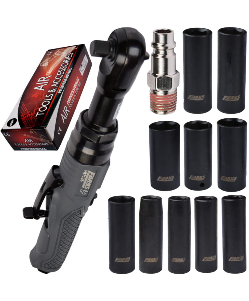 Grzechotka pneumatyczna 1/2" 245Nm FR7126 Nasadki Gratis FR2560