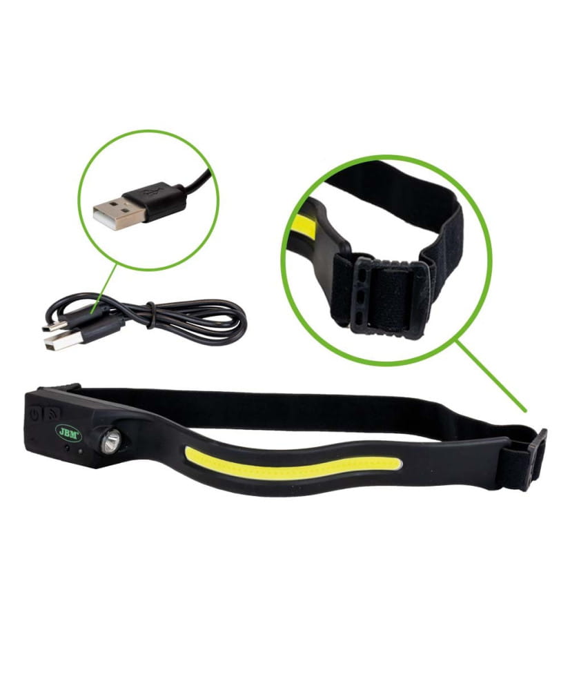 Latarka czołowa na głowę Mocna LED 54004 JBM