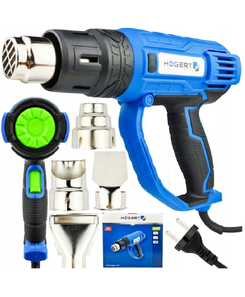 Opalarka elektryczna regulacja 4 dysze 2000W Mocna HT2C551 (17F)(S27)