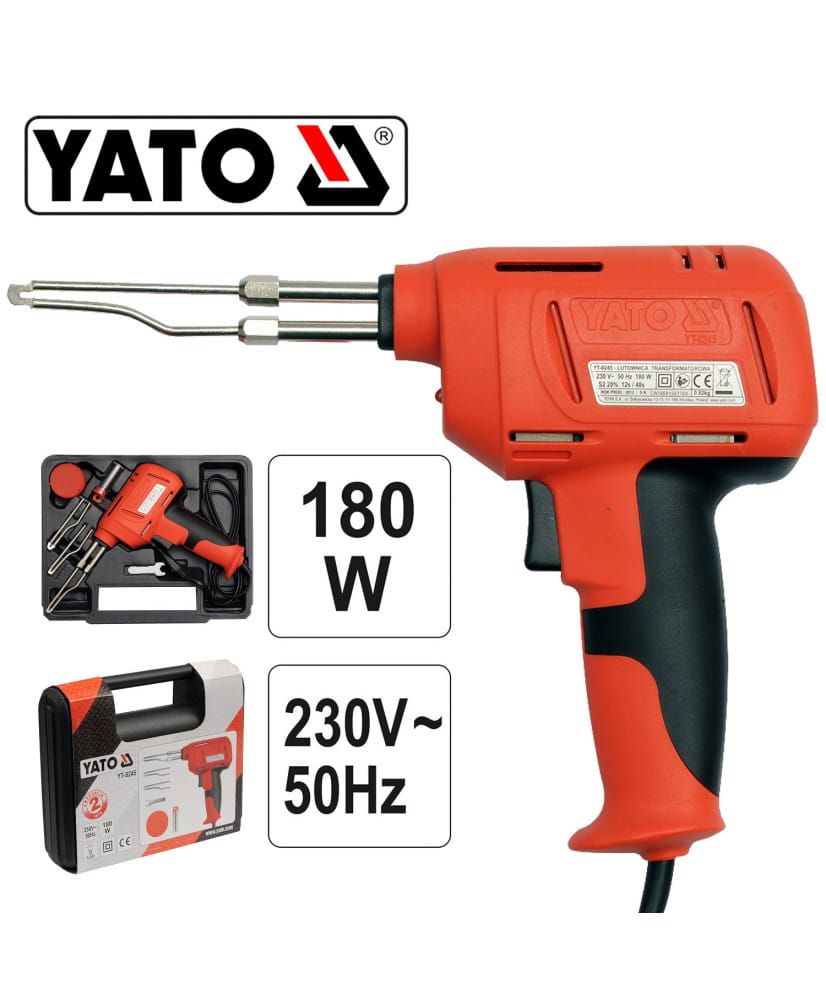 YATO Lutownica transformatorowa 180W 230V YT-8245 (17E)