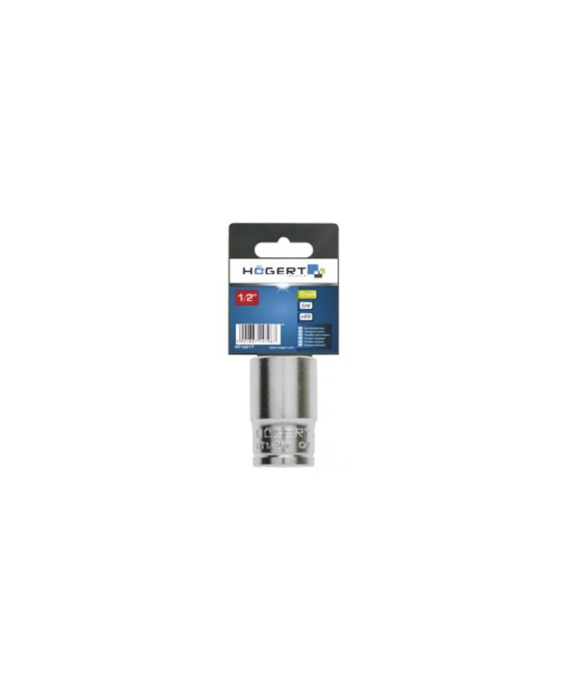 Nasadka sześciokątna 1/2″, 8 mm, CrV, HT1A208 (15D)